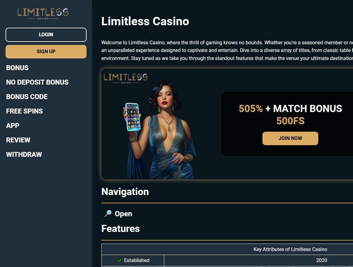 Limitless Casino
